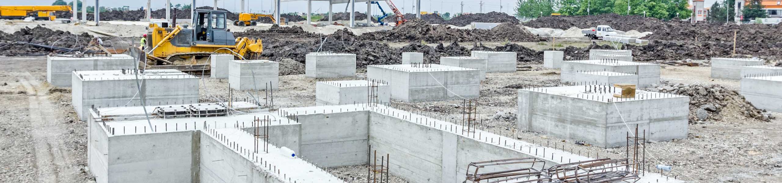 Construcția fundației și structurii